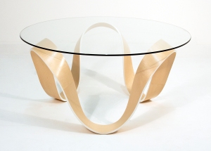 Ribbon Table in Maple by Ian Smith